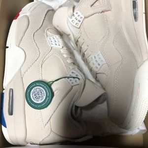 Jordan 4 Retro Blank canvas